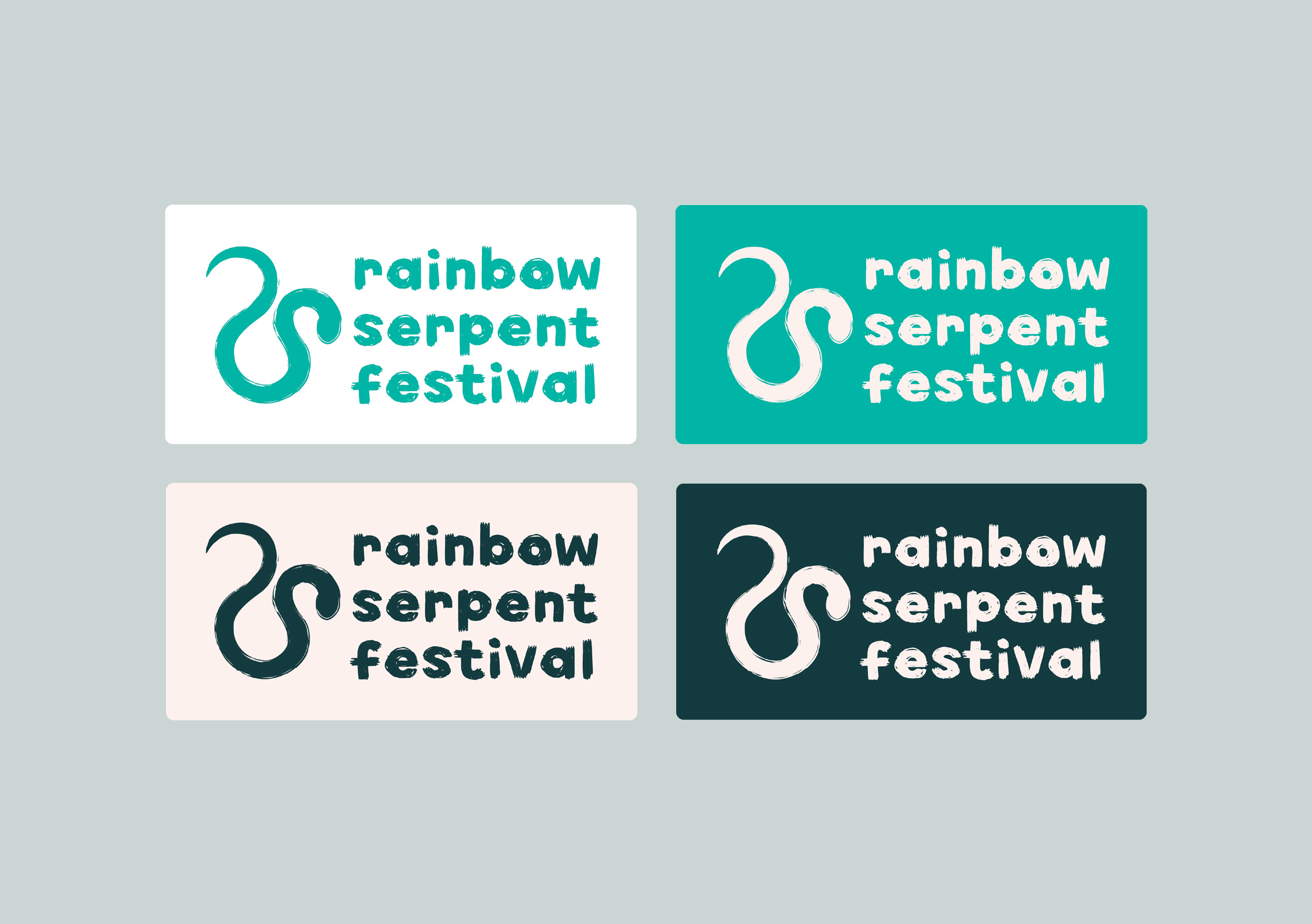 Rainbow Serpent Festival Logo Color