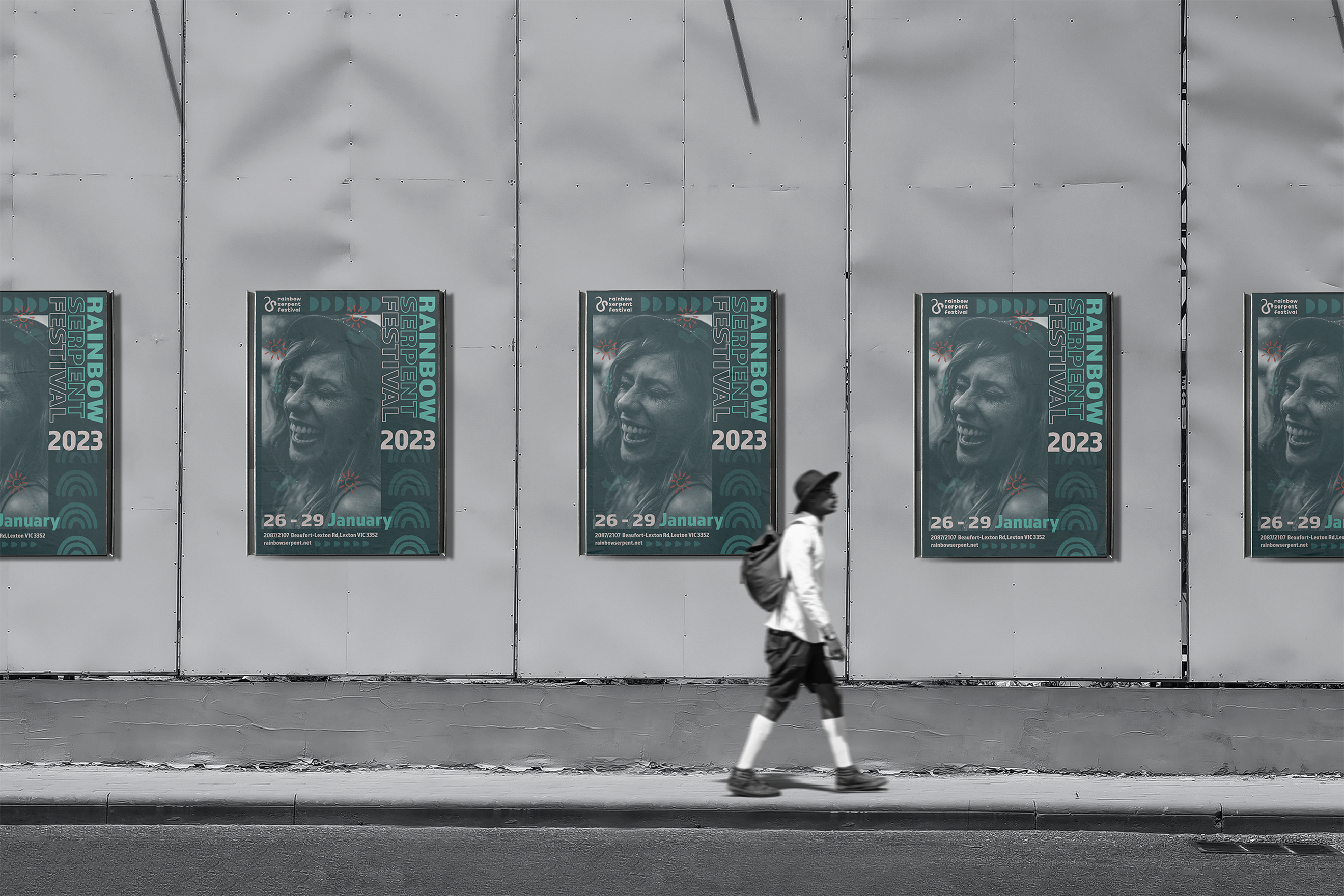 Rainbow Serpent Festival Poster