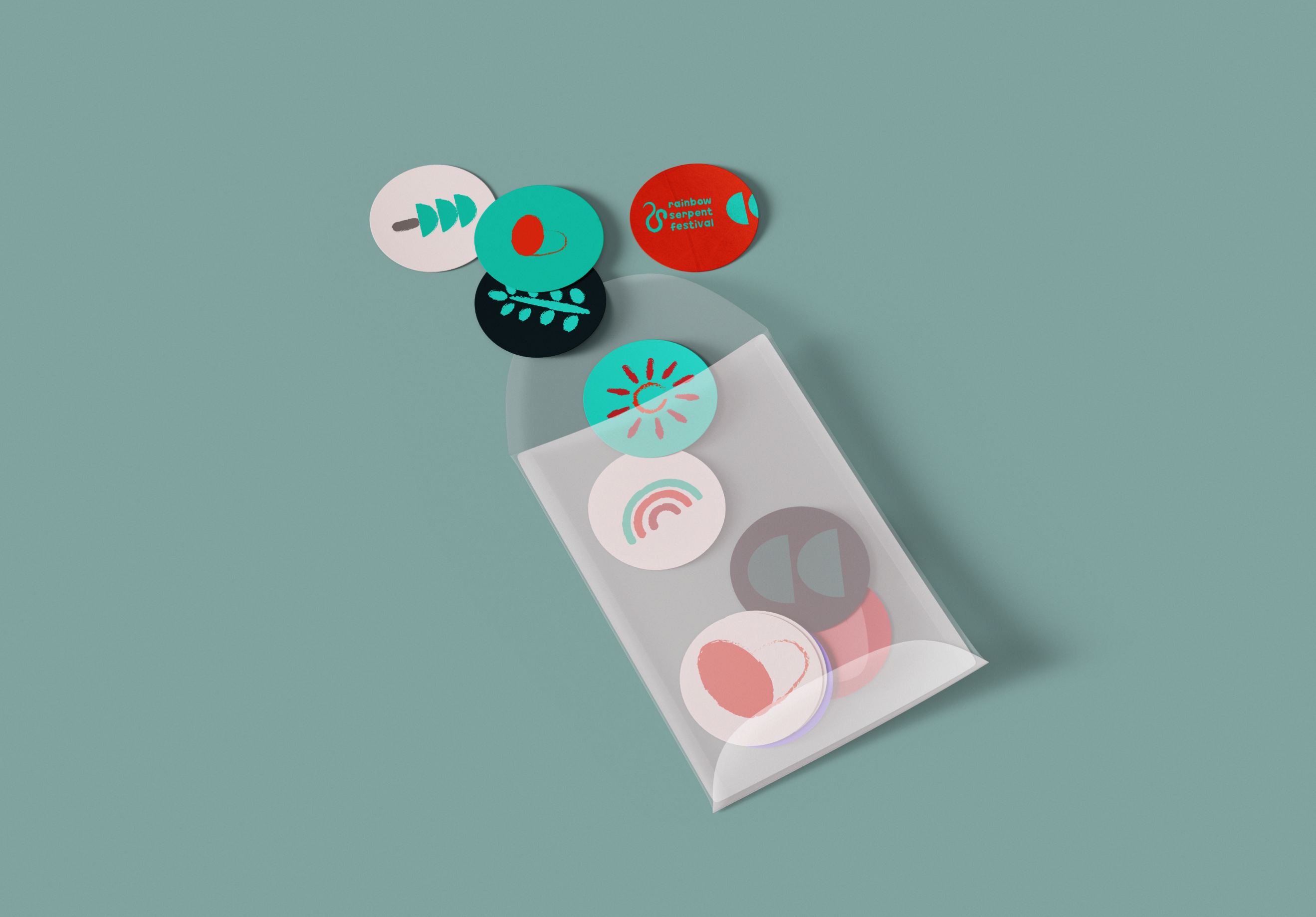 Rainbow Serpent Festival Sticker